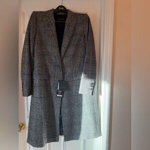 Escada Women's Black and Gray Blazer